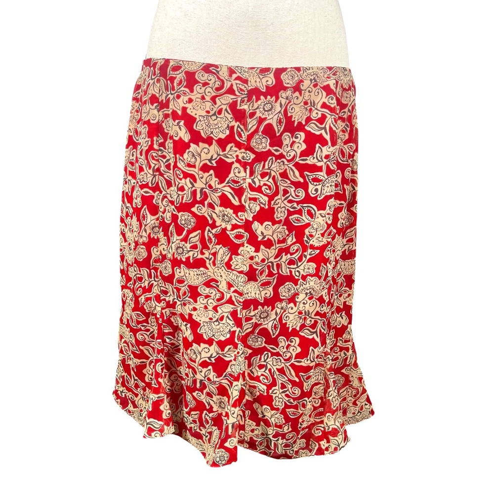 Kathie Lee Collection Floral Skirt